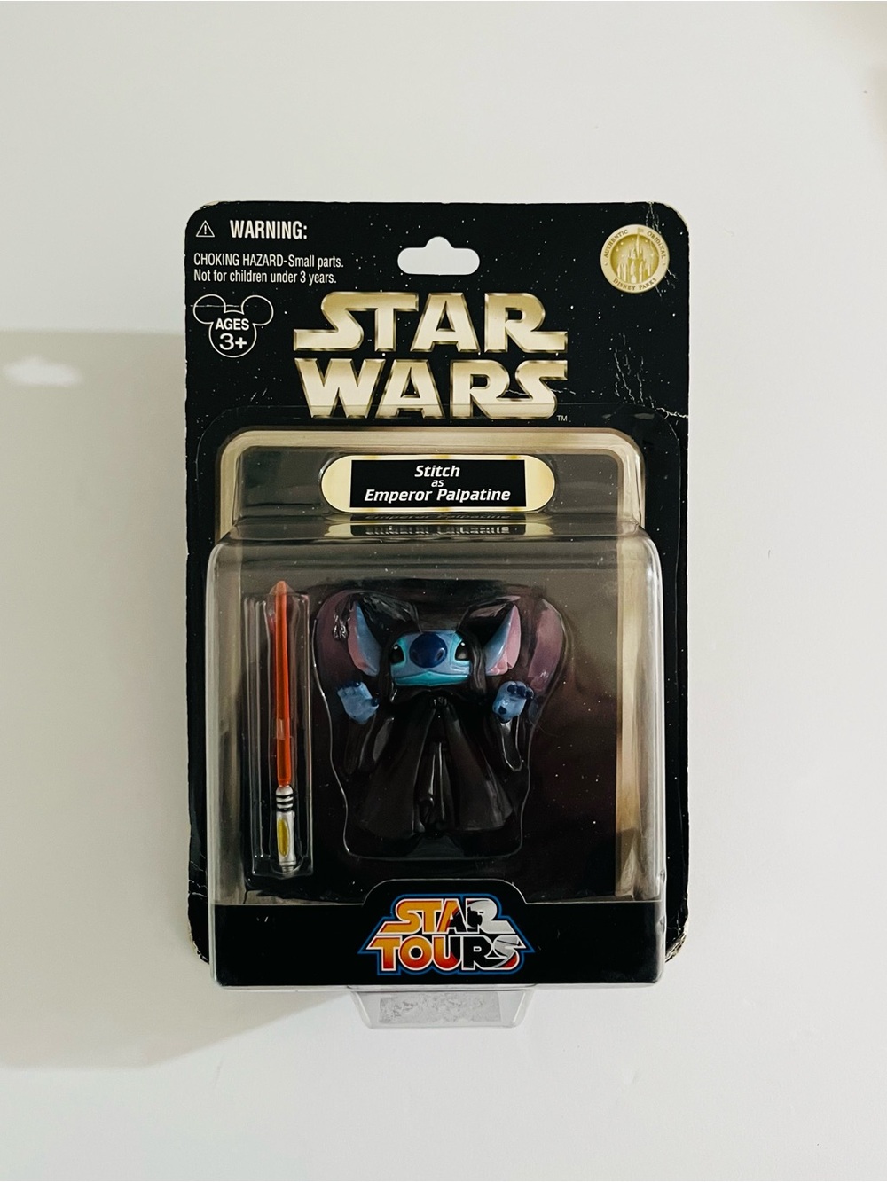 Star Wars Star Tours Stitch as Emperor Palpatine Exclusive Collectible Figure